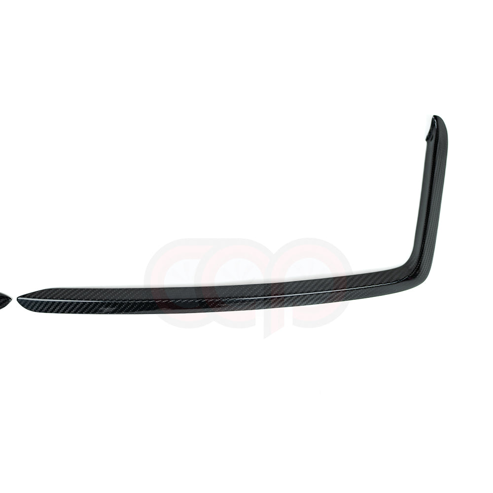 B9 Dry Carbon Fiber Fog Canards | Audi B9 A4 S-Line, S4 | Canadian Auto Performance