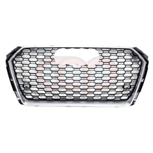 RS4 Honeycomb Silver Frame Grille | Audi B9 A4 Non S-Line, A4 S-Line, S4 | Canadian Auto Performance