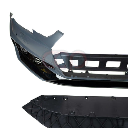 B9 Front Bumper RS4 Bumper V1 Both Styles Included Non-ACC | Audi B9 A4 Non S-Line, A4 S-Line, S4 | Canadian Auto Performance