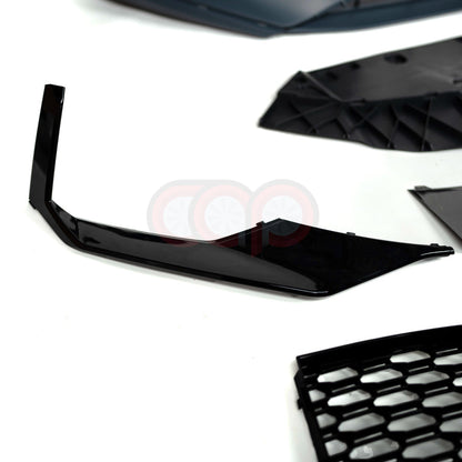 B9 Front Bumper RS4 Bumper V1 Both Styles Included Non-ACC | Audi B9 A4 Non S-Line, A4 S-Line, S4 | Canadian Auto Performance