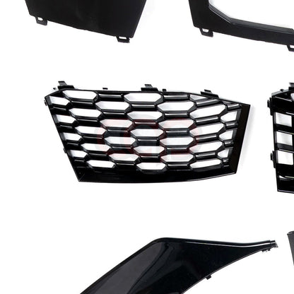 B9 Front Bumper RS4 Bumper V1 Both Styles Included Non-ACC | Audi B9 A4 Non S-Line, A4 S-Line, S4 | Canadian Auto Performance