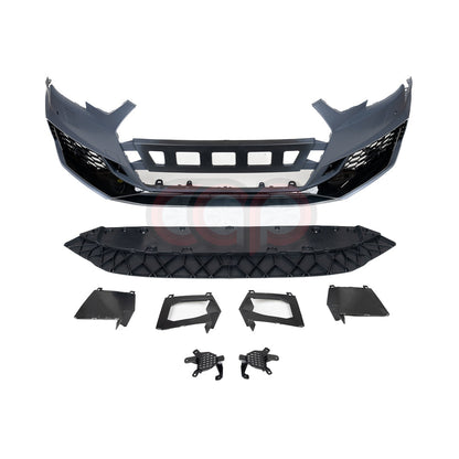 B9 Front Bumper RS4 Bumper V1 Both Styles Included Non-ACC | Audi B9 A4 Non S-Line, A4 S-Line, S4 | Canadian Auto Performance