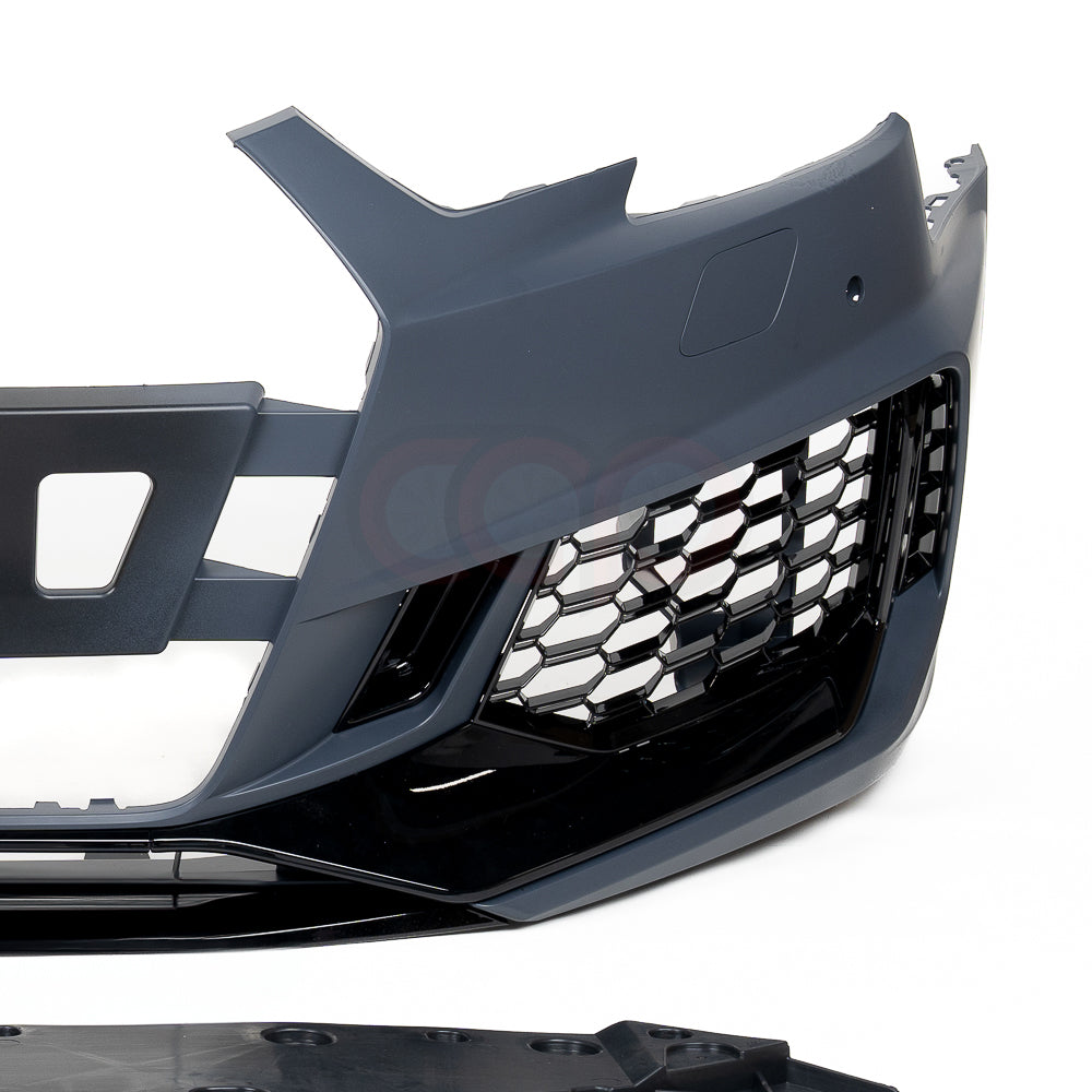 B9 Front Bumper RS4 Bumper V1 Both Styles Included Non-ACC | Audi B9 A4 Non S-Line, A4 S-Line, S4 | Canadian Auto Performance