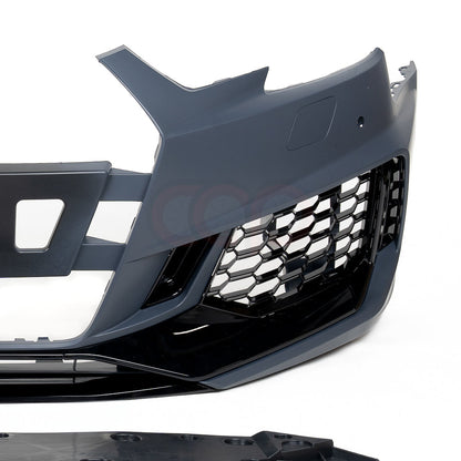 B9 Front Bumper RS4 Bumper V1 Both Styles Included Non-ACC | Audi B9 A4 Non S-Line, A4 S-Line, S4 | Canadian Auto Performance