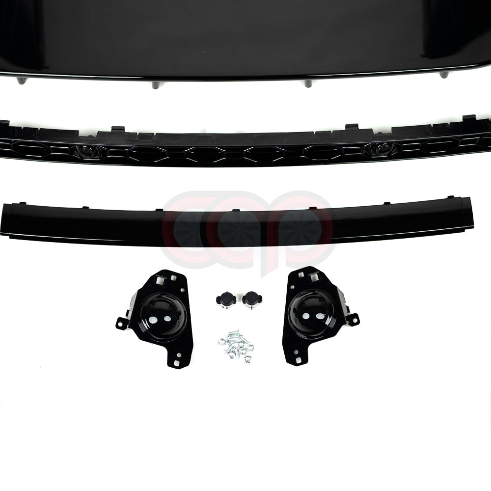 B9 Front Bumper RS4 Bumper V1 Both Styles Included Non-ACC | Audi B9 A4 Non S-Line, A4 S-Line, S4 | Canadian Auto Performance