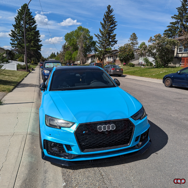 B9 Front Bumper RS4 Bumper V1 Both Styles Included Non-ACC | Audi B9 A4 Non S-Line, A4 S-Line, S4 | Canadian Auto Performance