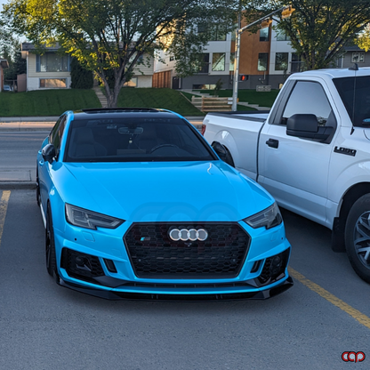B9 Front Bumper RS4 Bumper V1 Both Styles Included Non-ACC | Audi B9 A4 Non S-Line, A4 S-Line, S4 | Canadian Auto Performance