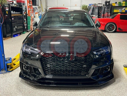 B9 Front Bumper RS4 Bumper V1 Both Styles Included Non-ACC | Audi B9 A4 Non S-Line, A4 S-Line, S4 | Canadian Auto Performance