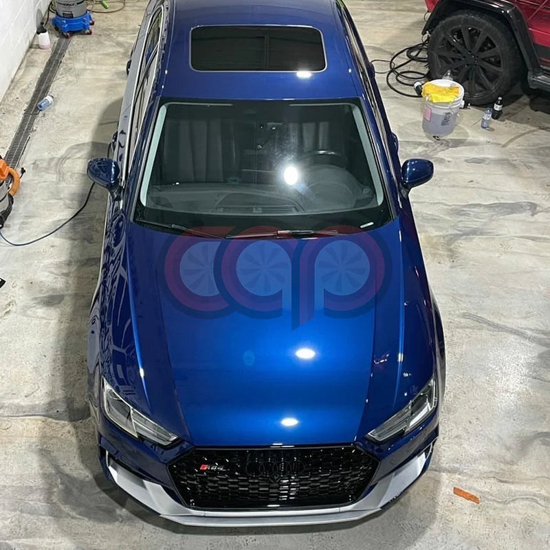 B9 Front Bumper RS4 Bumper V2 RS4 Grille Black Frame Black Mesh Both Styles Included Non-ACC | Audi B9 A4, S4 | Canadian Auto Performance