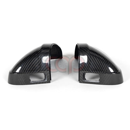 B9/B9.5 RS5 Dry Carbon Fiber Mirror Covers Pair V2 | Audi B9/B9.5 A4, S4, A5, S5 | Canadian Auto Performance