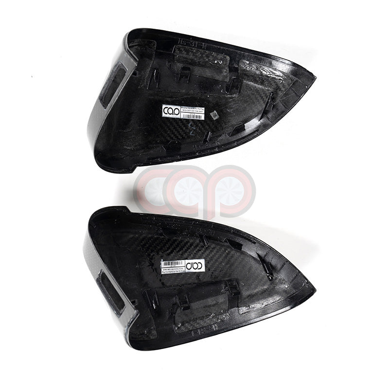 B9/B9.5 RS5 Dry Carbon Fiber Mirror Covers Pair V2 | Audi B9/B9.5 A4, S4, A5, S5 | Canadian Auto Performance