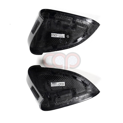 B9/B9.5 RS5 Dry Carbon Fiber Mirror Covers Pair V2 | Audi B9/B9.5 A4, S4, A5, S5 | Canadian Auto Performance