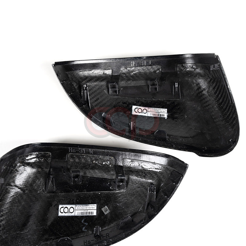 B9/B9.5 RS5 Dry Carbon Fiber Mirror Covers Pair V2 | Audi B9/B9.5 A4, S4, A5, S5 | Canadian Auto Performance