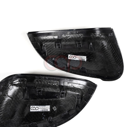B9/B9.5 RS5 Dry Carbon Fiber Mirror Covers Pair V2 | Audi B9/B9.5 A4, S4, A5, S5 | Canadian Auto Performance