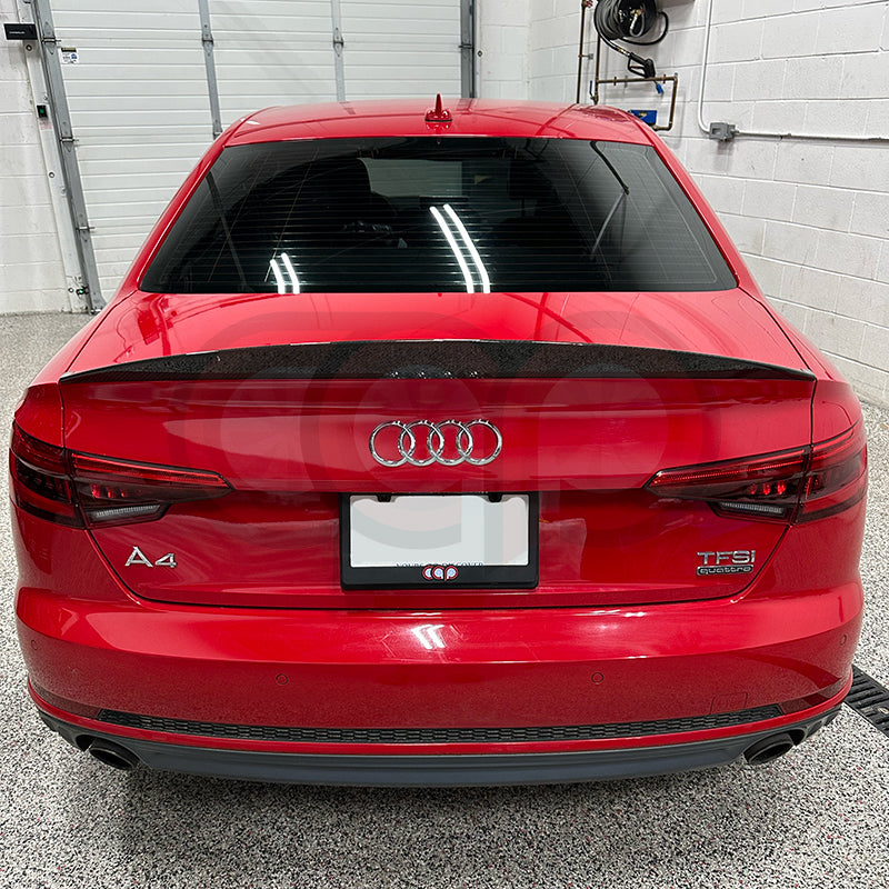 B9/B9.5 Dry Carbon Fiber Spoiler V1 | Audi B9/B9.5 A4, S4 | Canadian Auto Performance