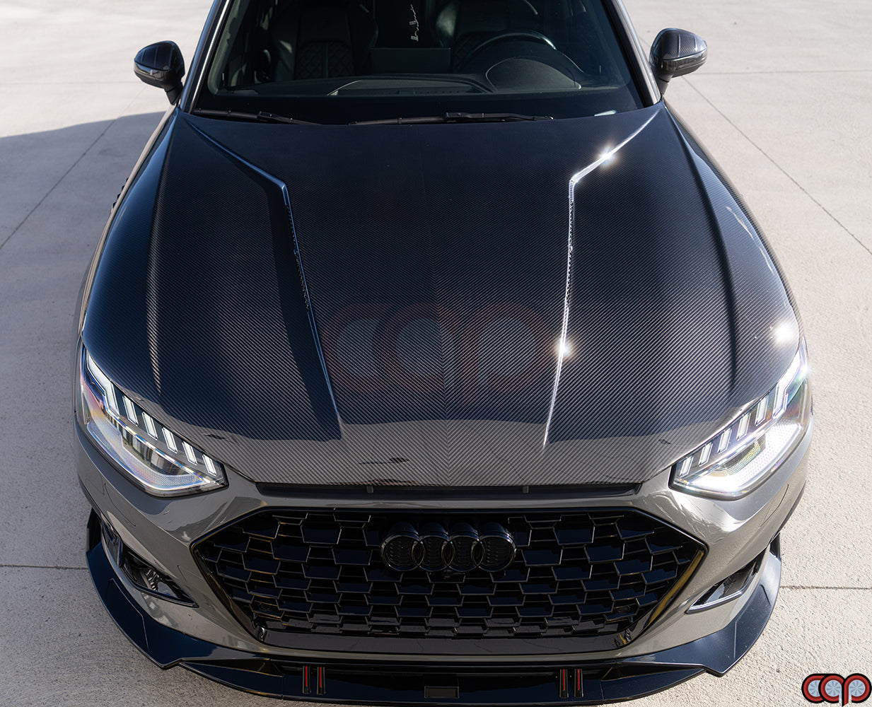 B9/B9.5 Dry Carbon Fiber Vented Hood | Audi B9/B9.5 A4, S4 | Canadian Auto Performance