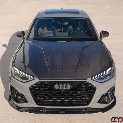 B9/B9.5 Dry Carbon Fiber Vented Hood | Audi B9/B9.5 A4, S4 | Canadian Auto Performance