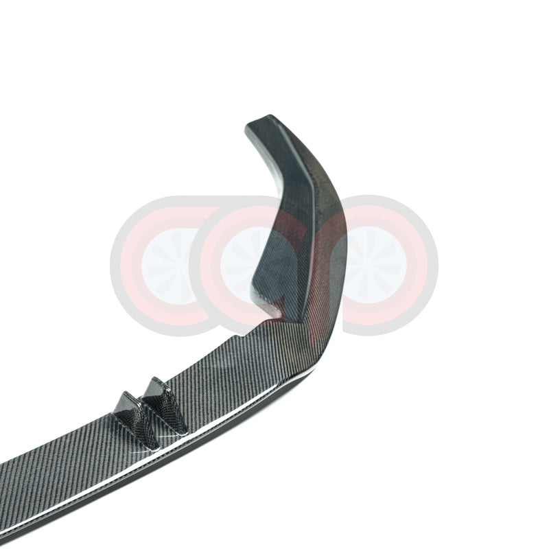 B9 Front Carbon Fiber Front Lip Real Carbon Fiber | Audi B9 A4  Equipped with CAP B9 RS4 Bumper V2, S4  Equipped with CAP B9 RS4 Bumper V2 | Canadian Auto Performance