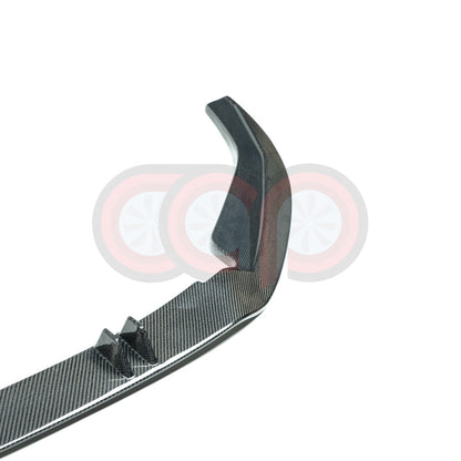 B9 Front Carbon Fiber Front Lip Real Carbon Fiber | Audi B9 A4  Equipped with CAP B9 RS4 Bumper V2, S4  Equipped with CAP B9 RS4 Bumper V2 | Canadian Auto Performance