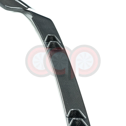 B9 Front Carbon Fiber Front Lip Real Carbon Fiber | Audi B9 A4  Equipped with CAP B9 RS4 Bumper V2, S4  Equipped with CAP B9 RS4 Bumper V2 | Canadian Auto Performance