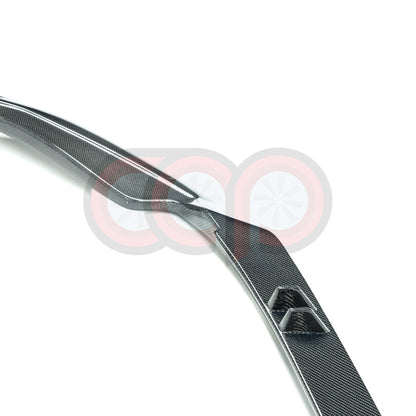 B9 Front Carbon Fiber Front Lip Real Carbon Fiber | Audi B9 A4  Equipped with CAP B9 RS4 Bumper V2, S4  Equipped with CAP B9 RS4 Bumper V2 | Canadian Auto Performance