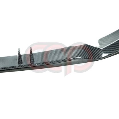 B9 Front Carbon Fiber Front Lip Real Carbon Fiber | Audi B9 A4  Equipped with CAP B9 RS4 Bumper V2, S4  Equipped with CAP B9 RS4 Bumper V2 | Canadian Auto Performance