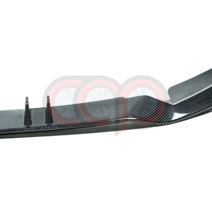 B9 Front Carbon Fiber Front Lip Real Carbon Fiber | Audi B9 A4  Equipped with CAP B9 RS4 Bumper V2, S4  Equipped with CAP B9 RS4 Bumper V2 | Canadian Auto Performance