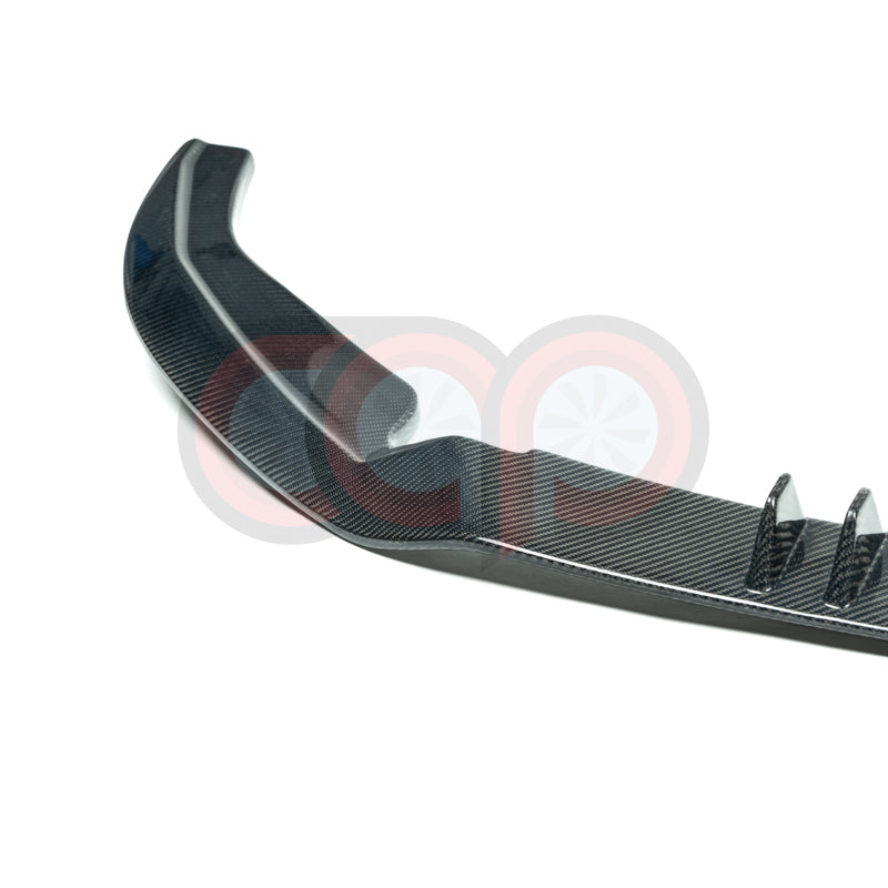 B9 Front Carbon Fiber Front Lip Real Carbon Fiber | Audi B9 A4  Equipped with CAP B9 RS4 Bumper V2, S4  Equipped with CAP B9 RS4 Bumper V2 | Canadian Auto Performance