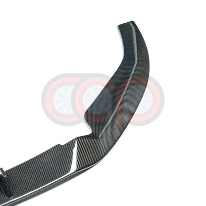 B9 Front Carbon Fiber Front Lip Real Carbon Fiber | Audi B9 A4  Equipped with CAP B9 RS4 Bumper V2, S4  Equipped with CAP B9 RS4 Bumper V2 | Canadian Auto Performance
