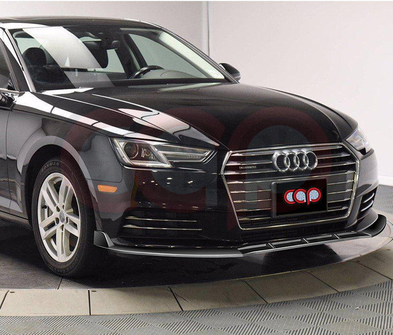B9 Gloss Black Front Lip | Audi B9 A4 Non S-Line | Canadian Auto Performance