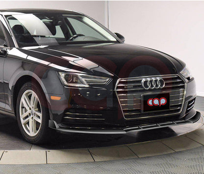 B9 Gloss Black Front Lip | Audi B9 A4 Non S-Line | Canadian Auto Performance