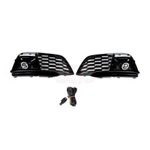 FY/B9 RS Honeycomb Fog Grilles V2 | Audi FY/B9 Q5 S-Line, SQ5 | Canadian Auto Performance