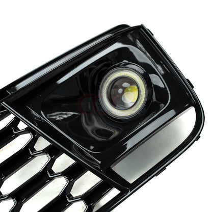 FY/B9 RS Honeycomb Fog Grilles V2 | Audi FY/B9 Q5 S-Line, SQ5 | Canadian Auto Performance