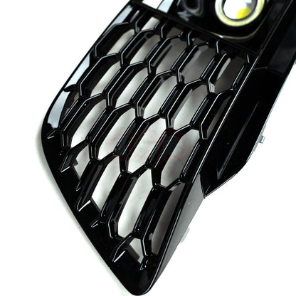 FY/B9 RS Honeycomb Fog Grilles V2 | Audi FY/B9 Q5 S-Line, SQ5 | Canadian Auto Performance