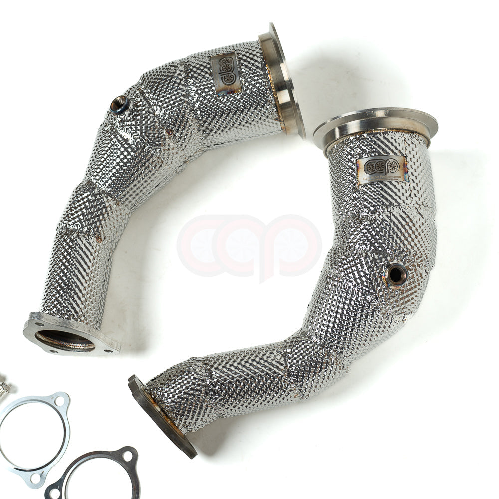 B9/B9.5 2.9T Downpipes Downpipes Heat Shielded | Audi B9/B9.5 RS4, RS5 2.9 TFSI | Canadian Auto Performance