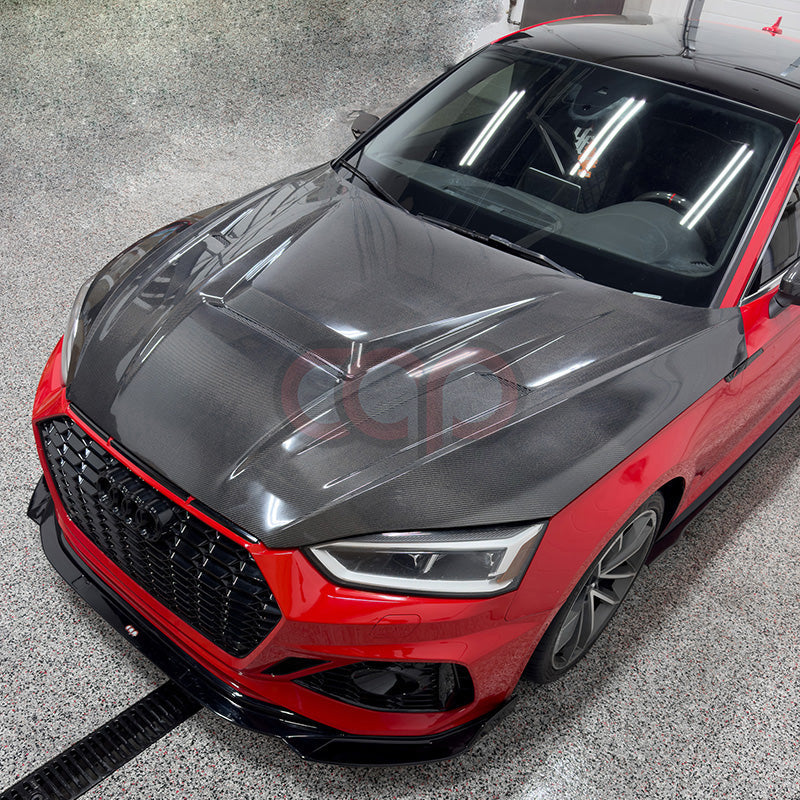 B9/B9.5 Carbon Fiber Vented Hood | Audi B9/B9.5 A5, S5, RS5 | Canadian Auto Performance