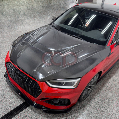 B9/B9.5 Carbon Fiber Vented Hood | Audi B9/B9.5 A5, S5, RS5 | Canadian Auto Performance
