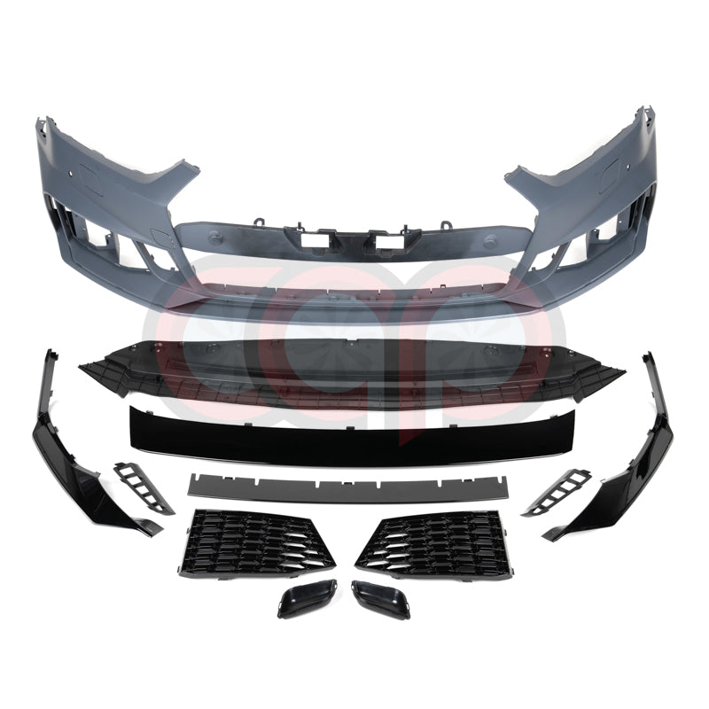 B9 Front Bumper RS5 Bumper V1 Both Styles Included Non-ACC | Audi B9 A5, S5 | Canadian Auto Performance