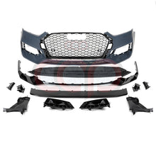 B9 Front Bumper RS5 Bumper V2 RS5 Grille Black Frame Black Mesh Both Styles Included Non-ACC | Audi B9 A5, S5 | Canadian Auto Performance