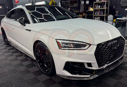 B9 Front Carbon Fiber Front Lip Real Carbon Fiber | Audi B9 A5, S5 Equipped with CAP RS5 Bumper V2 | Canadian Auto Performance