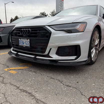 C8 Dry Carbon Fiber Front Lip | Audi C8 A6 S-Line, S6 | Canadian Auto Performance