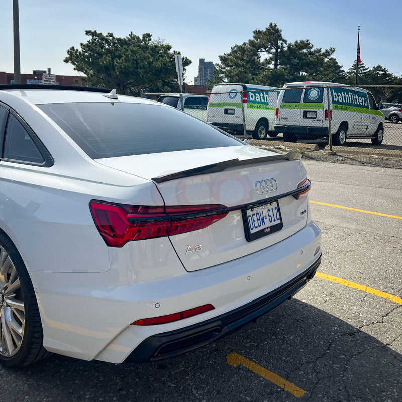 C8 Dry Carbon Fiber Spoiler V2 | Audi C8 A6, S6 | Canadian Auto Performance