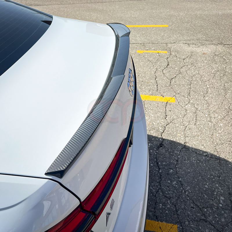 C8 Dry Carbon Fiber Spoiler V2 | Audi C8 A6, S6 | Canadian Auto Performance