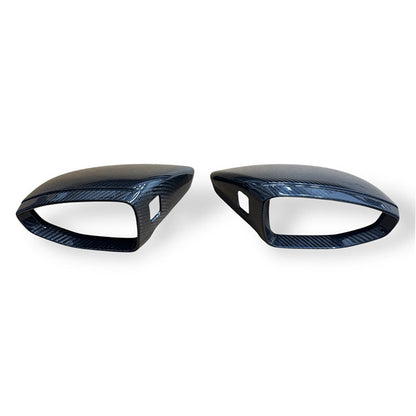 C8/D5 Dry Carbon Fiber Mirror Covers Pair Yes Side Assist | Audi C8/D5 A6, S6, RS6, A7, S7, RS7, A8, S8 | Canadian Auto Performance
