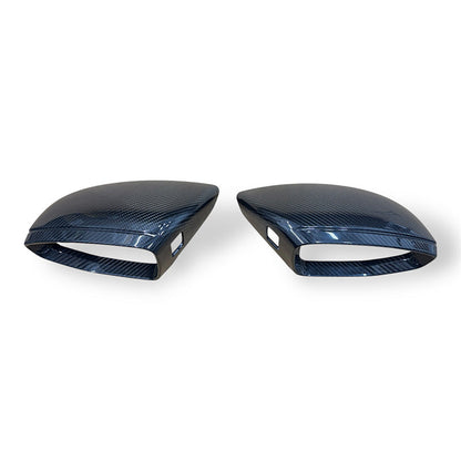 C8/D5 Dry Carbon Fiber Mirror Covers Pair Yes Side Assist | Audi C8/D5 A6, S6, RS6, A7, S7, RS7, A8, S8 | Canadian Auto Performance