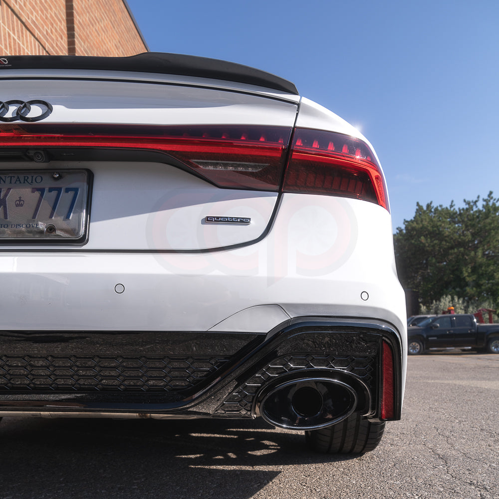 C8 Rear Bumper Diffuser Kit RS RS7 Rear Bumper Diffuser Kit | Audi C8 A7 Non S-Line, A7 S-Line, S7 | Canadian Auto Performance