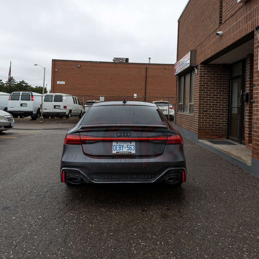 C8 Rear Bumper Diffuser Kit RS RS7 Rear Bumper Diffuser Kit | Audi C8 A7 Non S-Line, A7 S-Line, S7 | Canadian Auto Performance