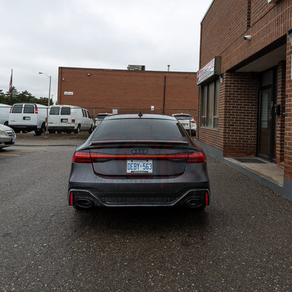 C8 Rear Bumper Diffuser Kit RS RS7 Rear Bumper Diffuser Kit | Audi C8 A7 Non S-Line, A7 S-Line, S7 | Canadian Auto Performance