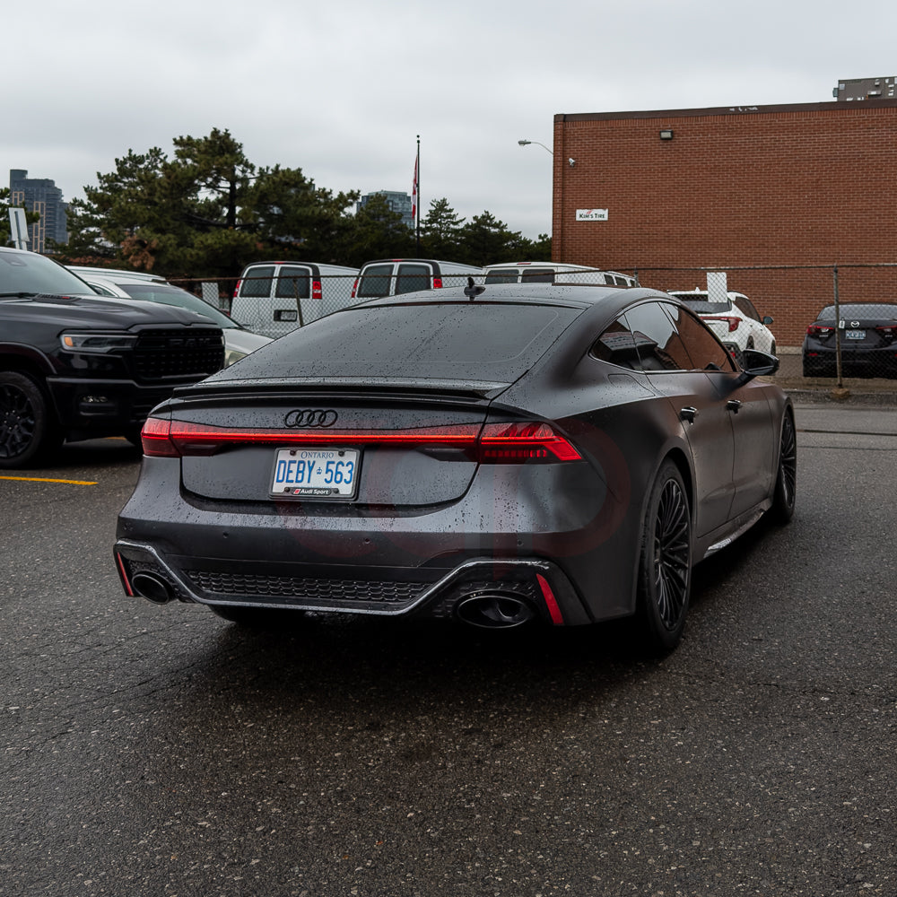C8 Rear Bumper Diffuser Kit RS RS7 Rear Bumper Diffuser Kit | Audi C8 A7 Non S-Line, A7 S-Line, S7 | Canadian Auto Performance