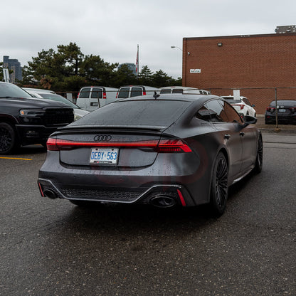 C8 Rear Bumper Diffuser Kit RS RS7 Rear Bumper Diffuser Kit | Audi C8 A7 Non S-Line, A7 S-Line, S7 | Canadian Auto Performance